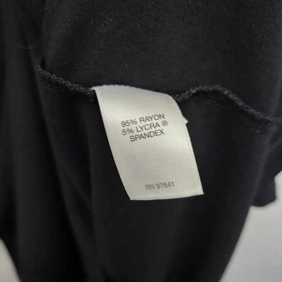 J.jill wherever collection women's black dress size S short sleeve - Picture 4 of 7